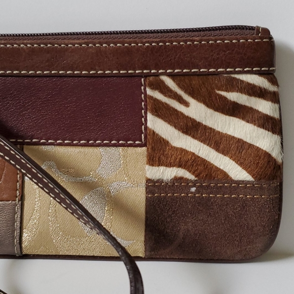 Coach Patchwork Wristlet - Picture 3 of 7